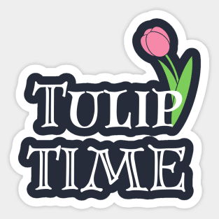 Tulip Festival Pella Iowa Sticker